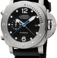 Panerai Luminor Submersible 1950 3 Days Chrono Flyback Automatic Titanio