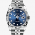 Rolex Datejust Oyster, 36 mm, steel and white gold
