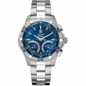 TAG Heuer Aquaracer Calibre S 1/100TH Sec Electro-Mechanical Chronograph 43 mm