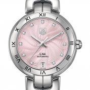 TAG Heuer Link Diamond Dial and Roman Numeral Bezel