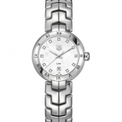 TAG Heuer Link Diamond Dial Roman Numeral bezel
