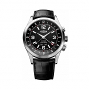 Vulcain Aviator Dual Time Steel