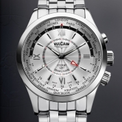 Vulcain Aviator GMT- Steel