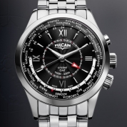 Vulcain Aviator GMT- Steel