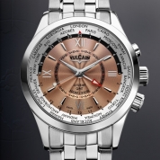 Vulcain Aviator GMT- Steel