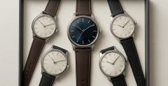Five mechanical dress watches representing the main Seiko Presage collections