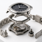 A selection of modern Swiss sports watches showing steel, titanium, ceramic, and carbon-fiber cases